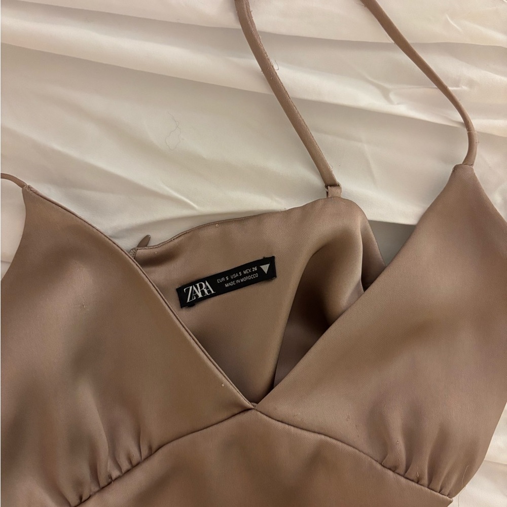 Zara Satin Top